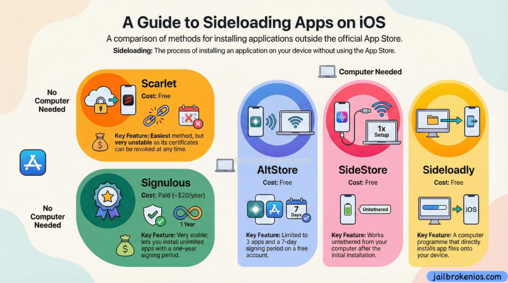 The Complete Guide to Sideload .iPA file on iPhone/iPad or AppleTV without PC and Jailbreak