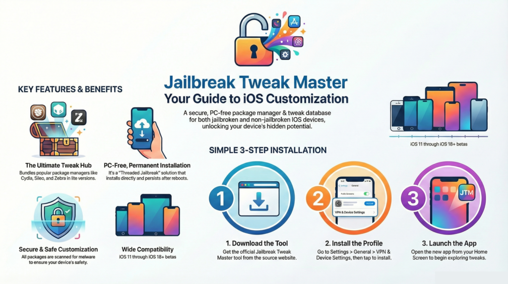 Jailbreak Tweak Master Online Install