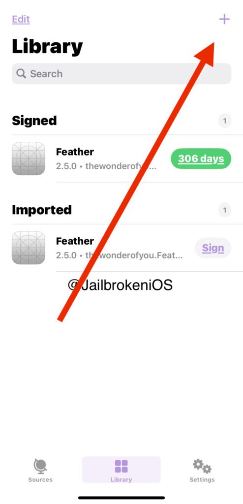 FilzaJailedDS Online Sign with Feather iOS 26.4